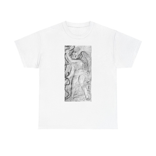 DUCCIO, Agostino di - An angel drawing back a curtain (Artwork) T-Shirt