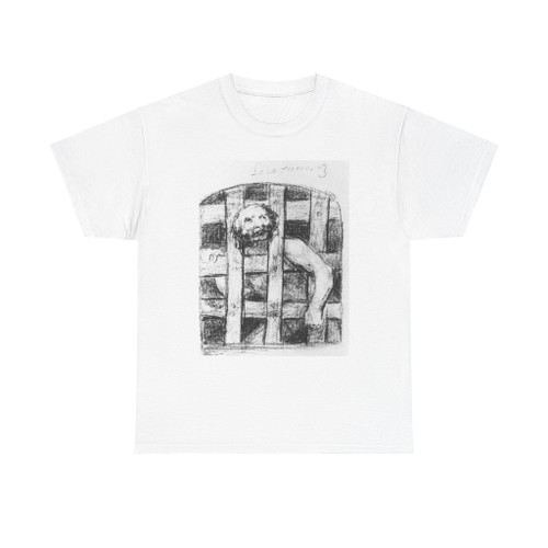 GOYA Y LUCIENTES, Francisco de - A Lunatic behind Bars (Artwork) T-Shirt