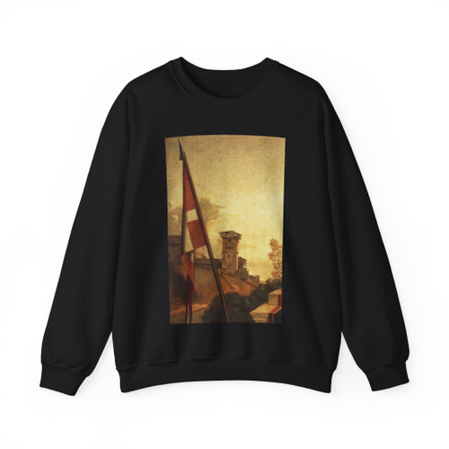 GIORGIONE -religion- Madonna and Child Enthroned between St Francis and St Liberalis 3 (Artwork) Crewneck Sweatshirt