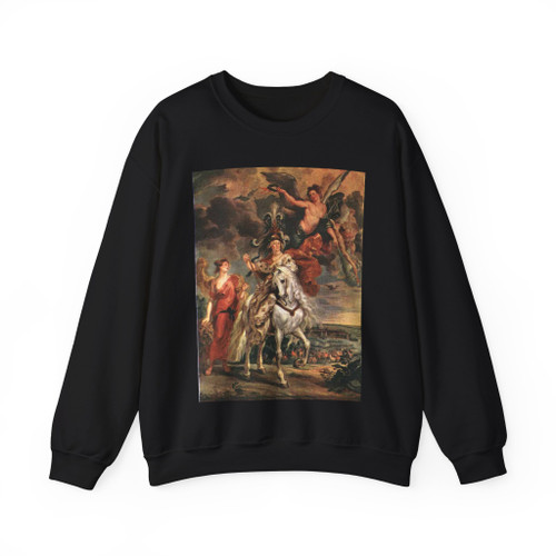 RUBENS, Peter Paul - Lion hunt 3 (Artwork) Crewneck Sweatshirt
