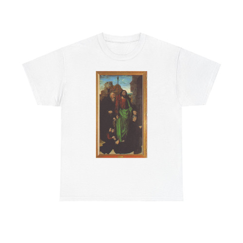 GOES, Hugo van der -Portinari- Sts. Anthony and Thomas with Tommaso Portinari (Artwork) T-Shirt
