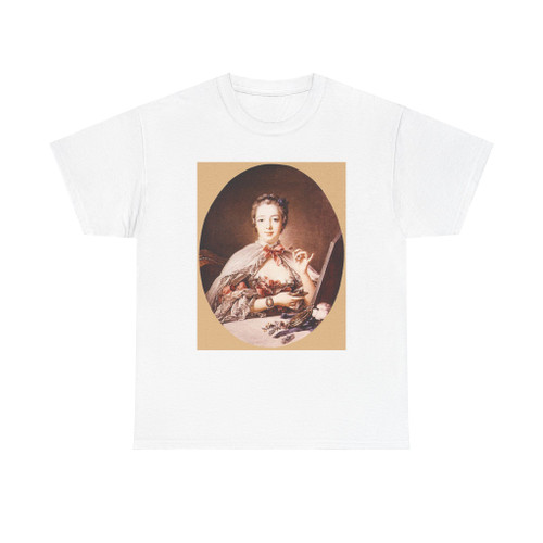 BOUCHER, Francois - 2. from 1750 - Marquise de Pompadour at the Toilet-Table (Artwork) T-Shirt