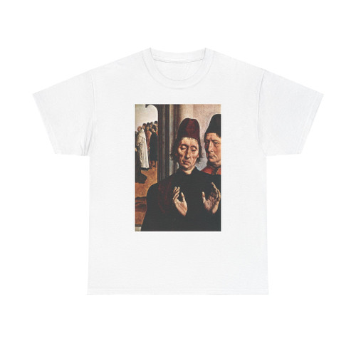 BOUTS, Dieric the Elder - Winged Altarpieces - The Ordeal by Fire (detail)3 (Artwork) T-Shirt