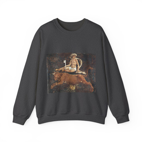 COSSA, Francesco del - Schifanoia -April and May- Triumph of Venus (detail)2 (Artwork) Crewneck Sweatshirt