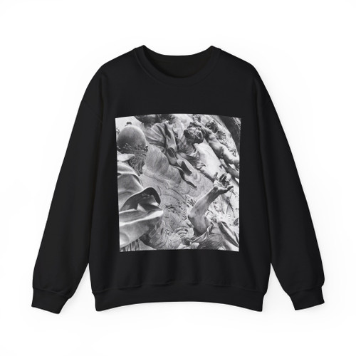 ALGARDI, Alessandro - 2- - The Meeting of Leo I and Attila (detai~2 (Artwork) Crewneck Sweatshirt