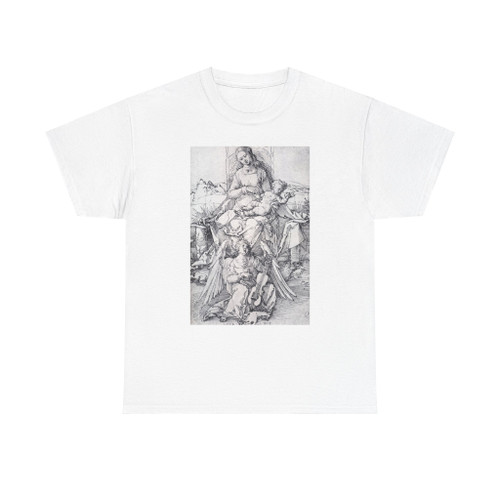DURER, Albrecht - The Madonna and Child with a Music Making Angel (Artwork) T-Shirt