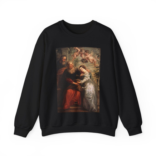 RUBENS, Peter Paul - The Adoration of the Magi (detail)3 (Artwork) Crewneck Sweatshirt