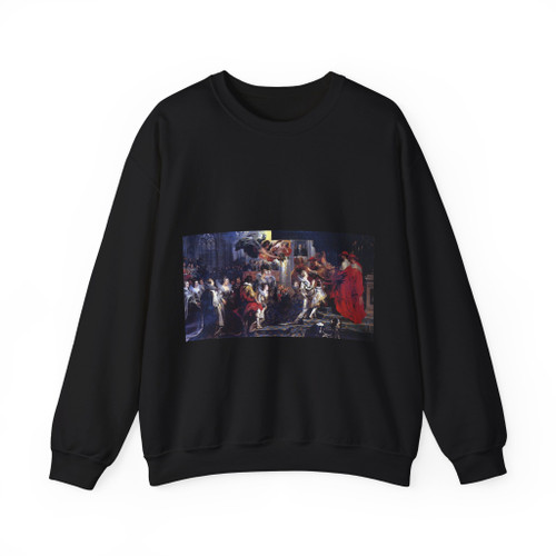 RUBENS, Peter Paul - The Coronation of Marie (Artwork) Crewneck Sweatshirt