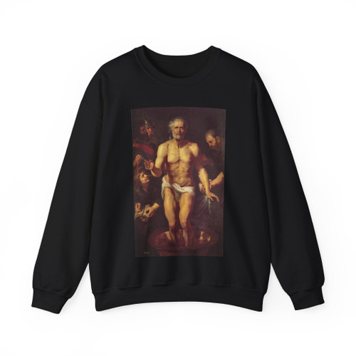 RUBENS, Peter Paul - The Death of Seneca (Artwork) Crewneck Sweatshirt