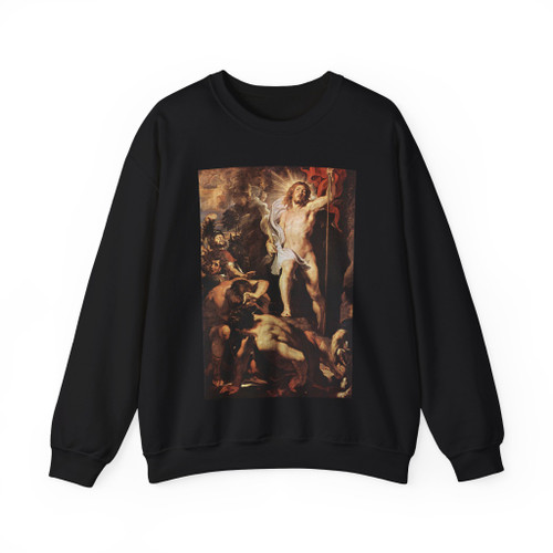 RUBENS, Peter Paul - The Resurrection of Christ2 (Artwork) Crewneck Sweatshirt