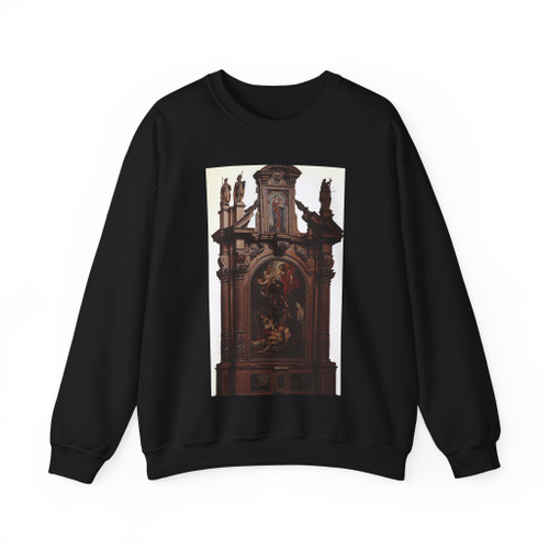 RUBENS, Peter Paul - St Roch Altarpiece (Artwork) Crewneck Sweatshirt