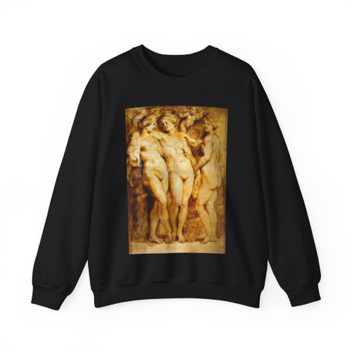 RUBENS, Peter Paul - The Three Graces_1 (Artwork) Crewneck Sweatshirt