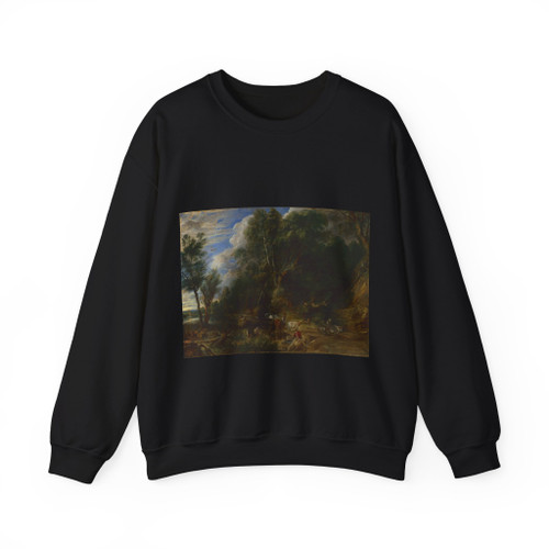 RUBENS, Peter Paul - The Watering Place (Artwork) Crewneck Sweatshirt