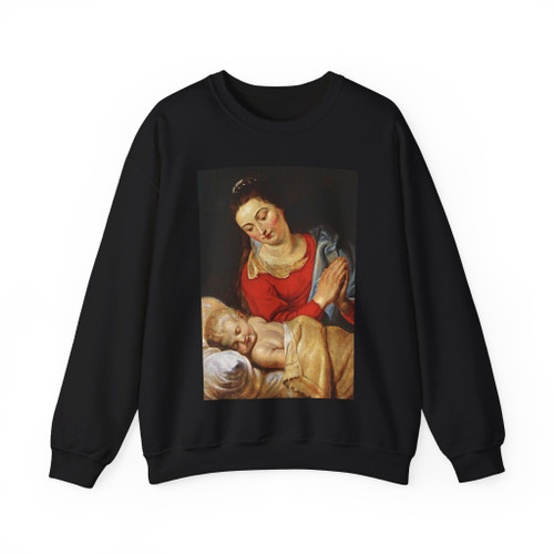 RUBENS, Peter Paul - Virgin and Child2 (Artwork) Crewneck Sweatshirt