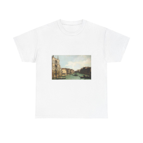 CANALETTO - The Grand Canal, Looking North-East from Palazzo Balbi to the Rialto Bridge (Artwork) T-Shirt