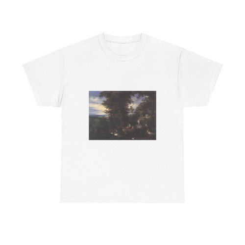 BRUEGHEL, Jan the Elder - 2.religious theme - Adam and Eve in the Garden of Eden (Artwork) T-Shirt