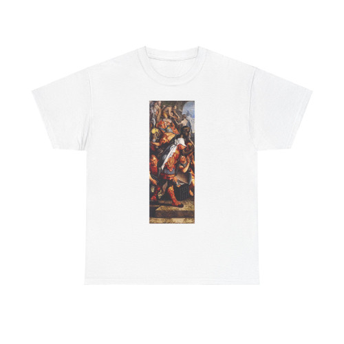 AERTSEN, Pieter - Left wing of a Triptych with the Adoration of the Magi (Artwork) T-Shirt