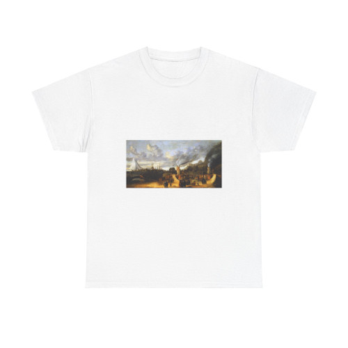 MAN, Cornelis de - The Whale-oil Factory on Jan Mayen Island (Artwork) T-Shirt