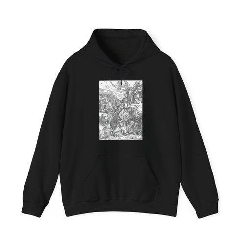 DURER, Albrecht - 15. The Angel with the Key to the Bottomless Pit (Artwork) Hoodie