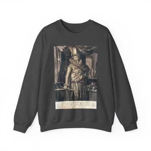 DELFF, Willem Jacobsz - Portrait of Frederick Hendrick, Prince of Orange-Nassau (Artwork) Crewneck Sweatshirt