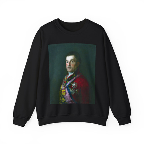 GOYA Y LUCIENTES, Francisco de - Portrait of the Duke of Wellington (Artwork) Crewneck Sweatshirt