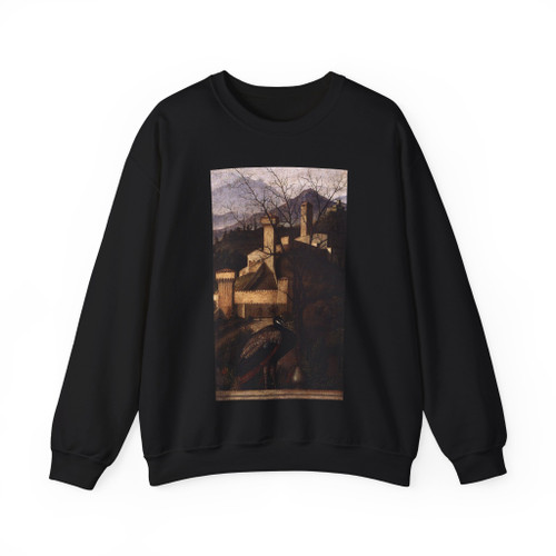 BELLINI, Giovanni - 1480-89 - 3.Barbarigo Altarpiece - Barbarigo Altarpiece (detail)3 (Artwork) Crewneck Sweatshirt