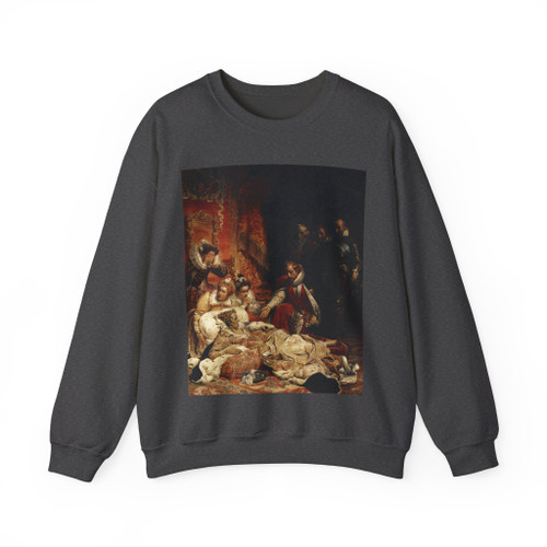 DELAROCHE, Paul - The Death of Elizabeth I, Queen of England (Artwork) Crewneck Sweatshirt