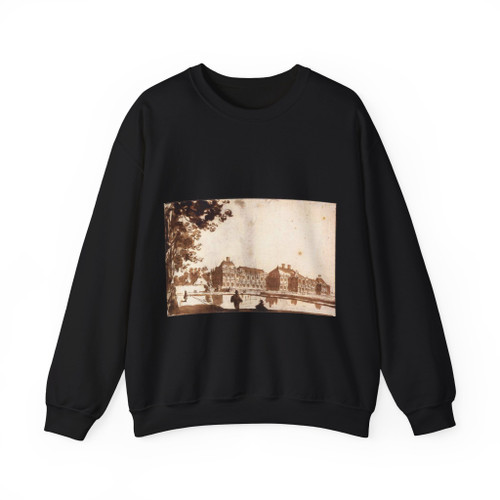 BISSCHOP, Jan de - The Huis ter Nieuburch at Rijswijck, Seen from the South-Southwest (Artwork) Crewneck Sweatshirt