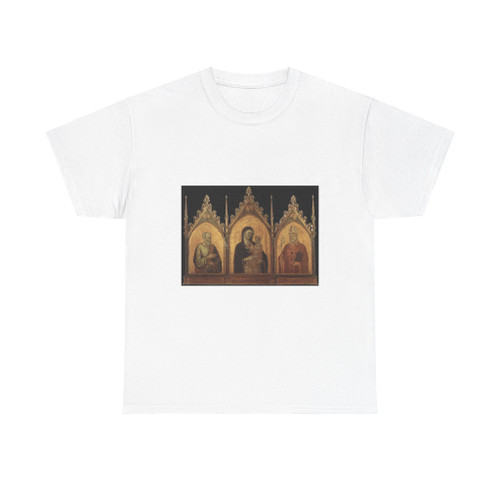 DADDI, Bernardo - Madonna and Child with Sts Matthew and Nicholas (Artwork) T-Shirt