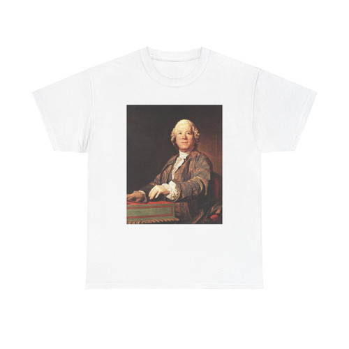 DUPLESSIS, Joseph-Siffred - Cristoph Wilibald von Gluck at the Spinet (Artwork) T-Shirt
