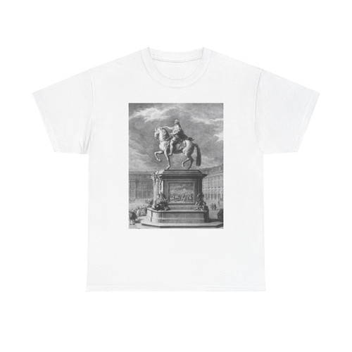 DUPUIS, Nicolas-Gabriel - Equestrian Statue of Louis XV at Bordeaux (Artwork) T-Shirt