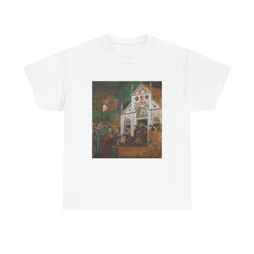 GIOTTO di Bondone - 23. St. Francis Mourned by St. Clare (Artwork) T-Shirt