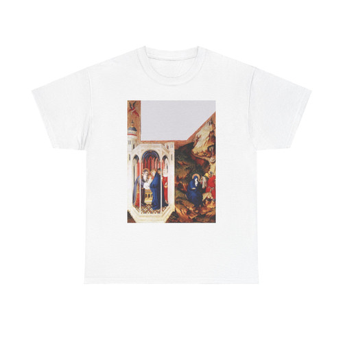 BROEDERLAM, Melchior - Presentation in the Temple and Flight to Egypt (Artwork) T-Shirt