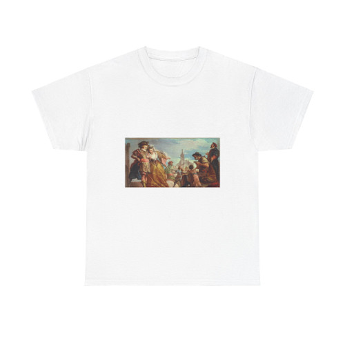 CADES, Giuseppe - The Meeting of Gautier, Count of Antwerp, and his Daughter, Violante (Artwork) T-Shirt
