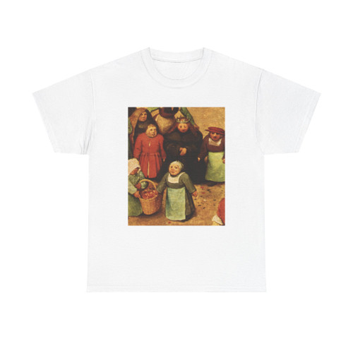 BRUEGEL, Pieter the Elder - 02 - Children's Games - detail (15) (Artwork) T-Shirt