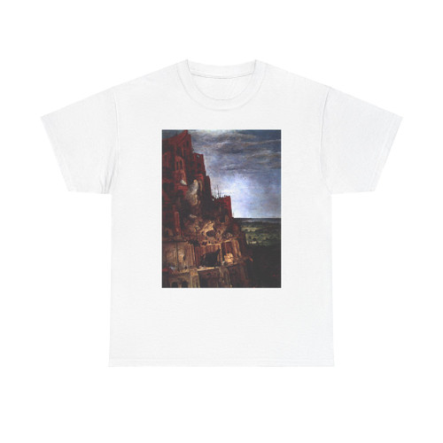 BRUEGEL, Pieter the Elder - 06 - The Tower of Babel - detail (Artwork) T-Shirt