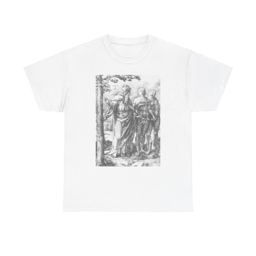 LEYDEN, Lucas van - Adam and Eve (Expulsion from the Paradise) (Artwork) T-Shirt