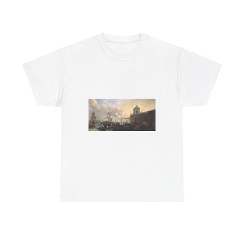 CARLEVARIS, Luca - The Sea Custom House with San Giorgio Maggiore (Artwork) T-Shirt