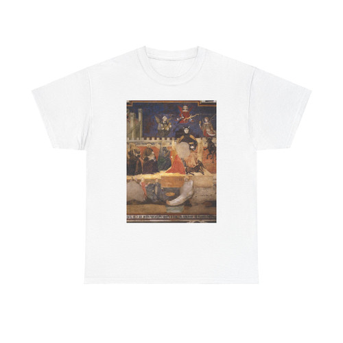 LORENZETTI, Ambrogio  - Good and Bad-Allegory of Bad Government (detail) (Artwork) T-Shirt