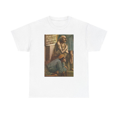 MASACCIO - St Peter Healing the Sick with his Shadow (detail) (Artwork) T-Shirt