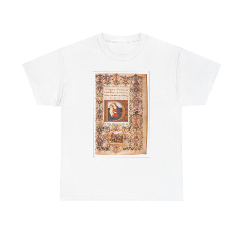 CHERICO, Francesco Antonio del - Prayer Book of Lorenzo de' Medici2 (Artwork) T-Shirt