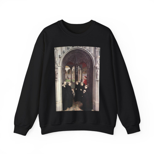 MARMION, Simon - Scenes from the Life of St Bertin (detail) (Artwork) Crewneck Sweatshirt