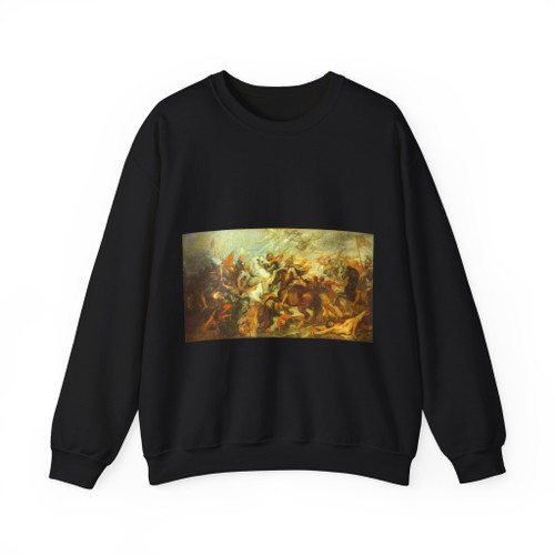 RUBENS, Peter Paul - Henry IV at the Battle of Ivry (Artwork) Crewneck Sweatshirt