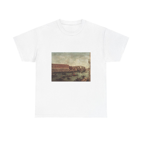 GUARDI, Francesco - The Grand Canal at the Fish Market (Pescheria) (Artwork) T-Shirt