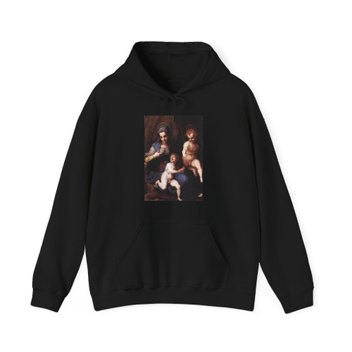 ANDREA del Sarto - Madonna and Child with the Young St John (Artwork) Hoodie