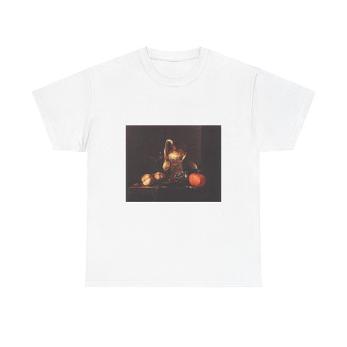 KALF, Willem - Still-Life with Silver Bowl, Glasses, and Fruit (Artwork) T-Shirt