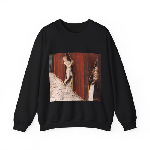 CRANACH, Lucas the Elder - The Fountain of Youth (detail)4 (Artwork) Crewneck Sweatshirt