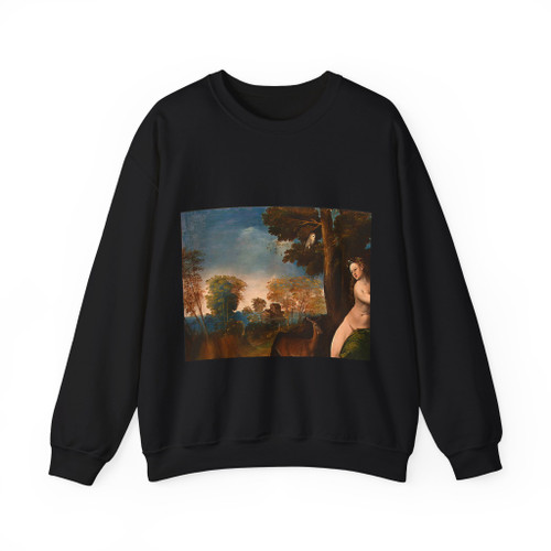 DOSSI, Dosso - Circe and her Lovers in a Landscape 0 (Artwork) Crewneck Sweatshirt