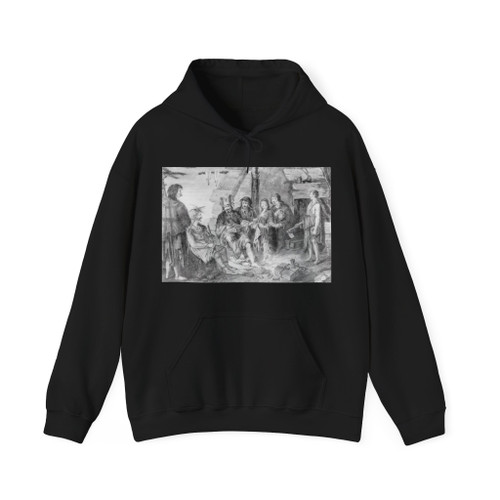 DUCHE DE VANCY, Gaspard - Costumes of the inhabitants of Port des Francais in Lituya Bay (Artwork) Hoodie