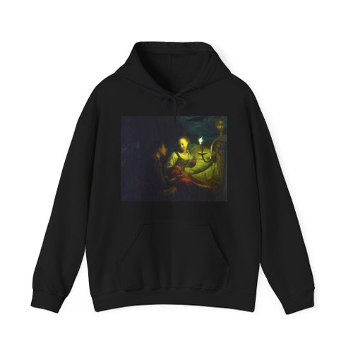 SCHALCKEN, Godfried - A Man Offering Gold and Coins to a Girl (Artwork) Hoodie